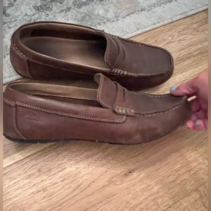 Men’s leather Clark’s loafers